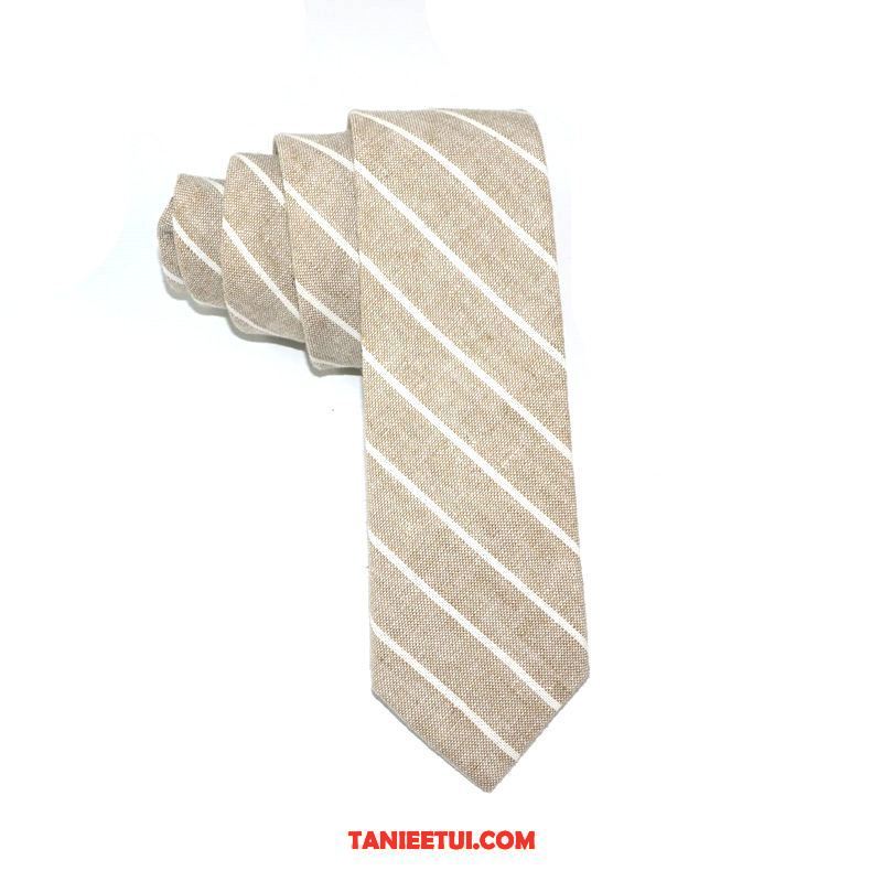 Krawat Męskie Ciemno Trendy Nowy, Krawat W Paski Sukienka Z Pracy Blau