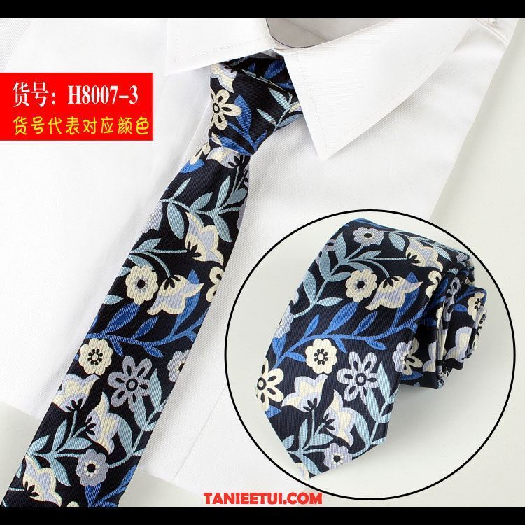 Krawat Męskie Osobowość Bankiet Sukienka, Krawat Vintage Biznes Wielki Schwarz