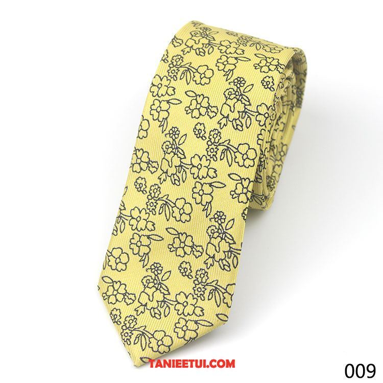 Krawat Męskie Z Pracy Osobowość Twórczy, Krawat Casual Zielony 6 Cm