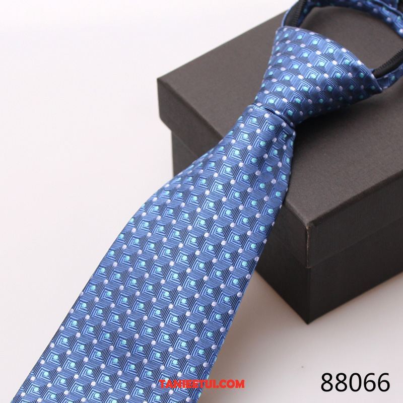Krawat Męskie Ślubna Sukienka Zamek, Krawat Z Pracy Casual Pan Młody Blau Schwarz