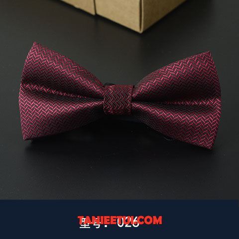 Muszka Męskie Groomsmen Męska Student, Muszka Punkt Fali Sukienka Koszula Rot Blau