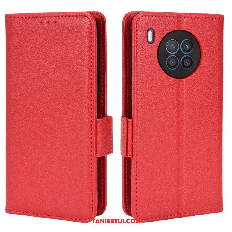 Obudowa Etui Na Telefon do Honor 50 Lite Etui Folio Flap Double Litchi Nowe Kolory