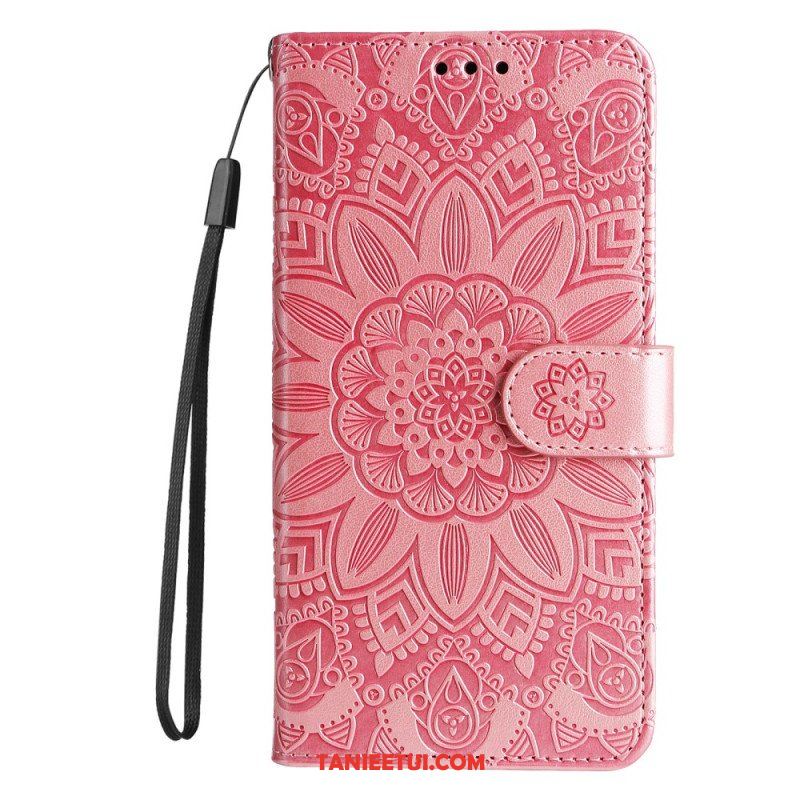 Obudowa Etui Na Telefon do Honor Magic 5 Lite Mandala Sun Ze Smyczą