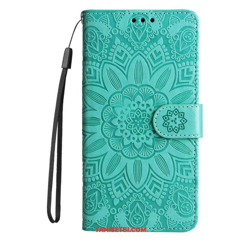 Obudowa Etui Na Telefon do Honor Magic 5 Lite Mandala Sun Ze Smyczą