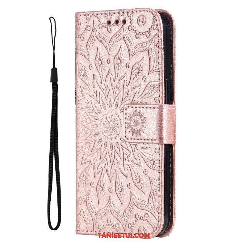 Obudowa Etui Na Telefon do Honor Magic 5 Lite Mandala Sun Ze Smyczą