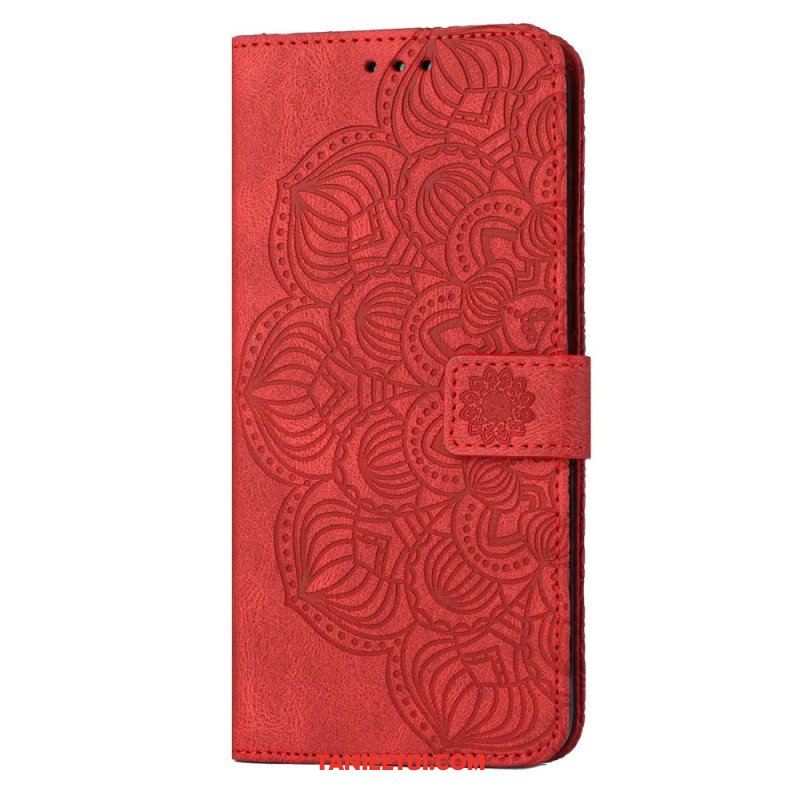 Obudowa Etui Na Telefon do Samsung Galaxy S23 5G z Łańcuch Paskowata Mandala