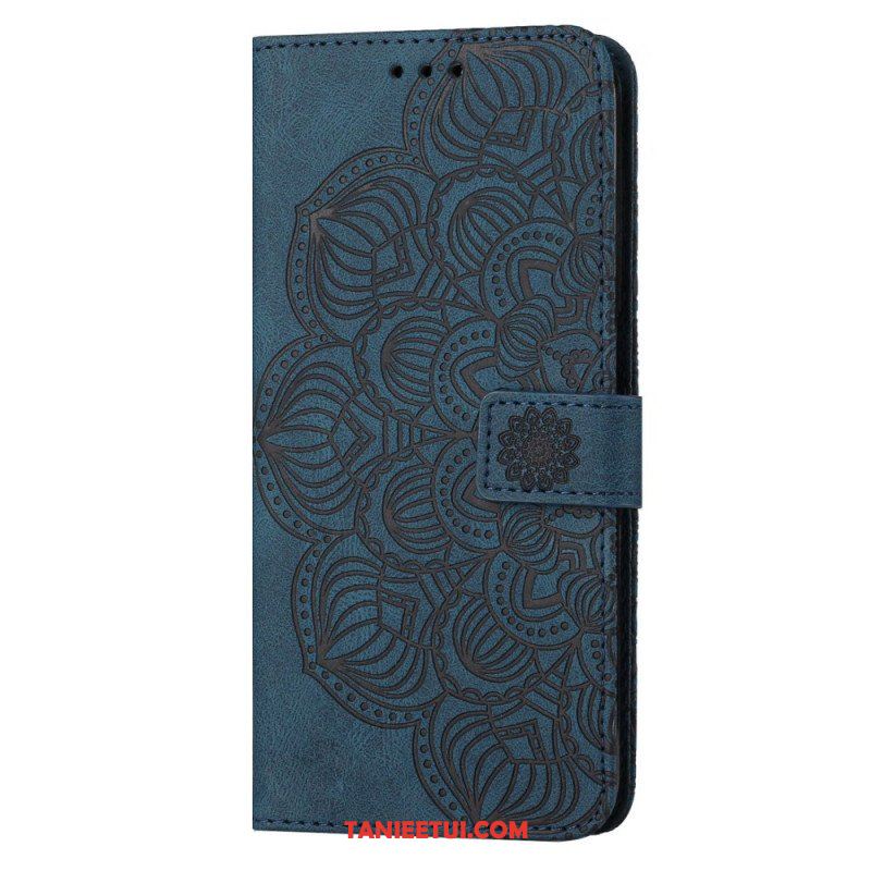 Obudowa Etui Na Telefon do Samsung Galaxy S23 5G z Łańcuch Paskowata Mandala