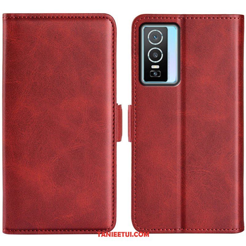 Obudowa Etui Na Telefon do Vivo Y76 5G Etui Folio Do Tego Podwójna Klapa