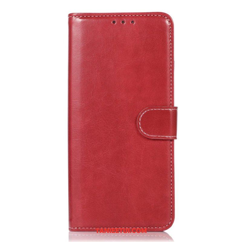 Obudowa Etui Na Telefon do Xiaomi 12 Pro Skórzany Efekt Couture