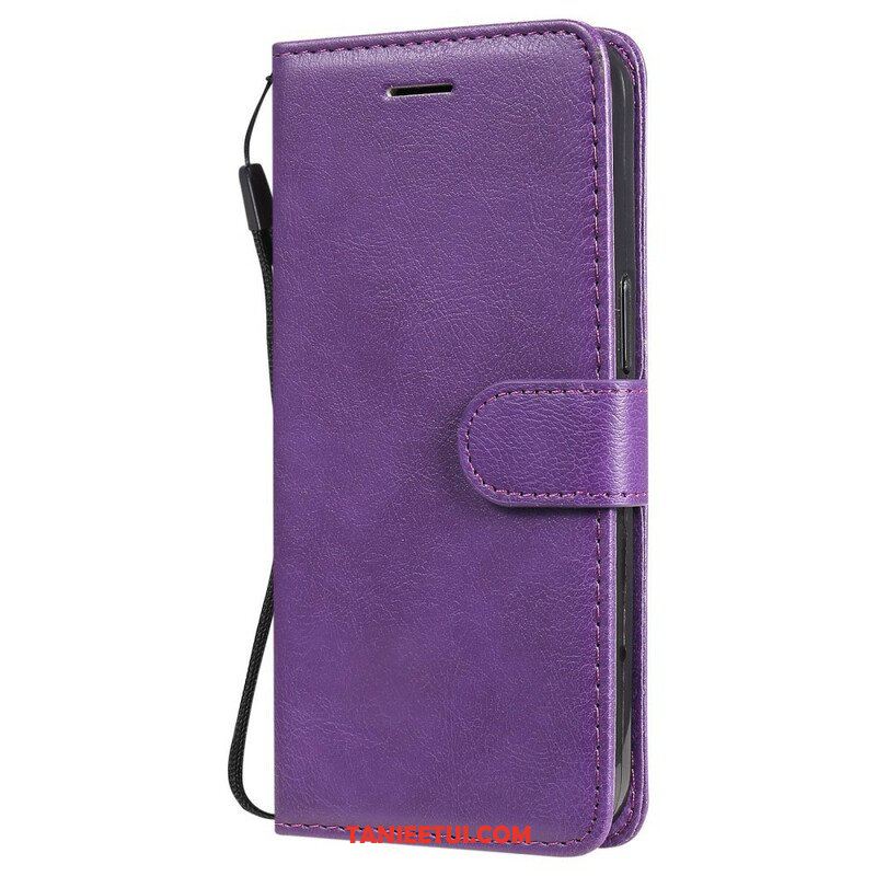 Obudowa Etui Na Telefon do iPhone 13 Pro z Łańcuch Solid Color Series Strappy