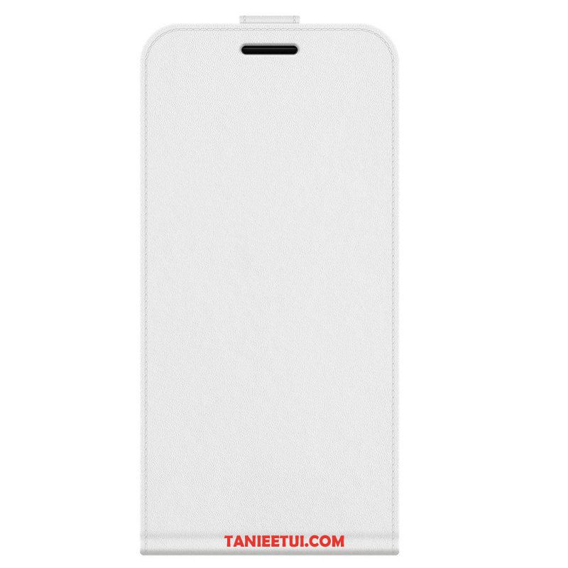 Skórzany Futerał do Samsung Galaxy M32 Etui Folio Pionowa Klapa Z Efektem Skóry