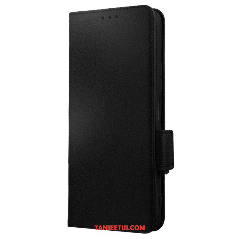 Skórzany Futerał do Xiaomi 13 Lite Bardzo Cienki Z Paskiem