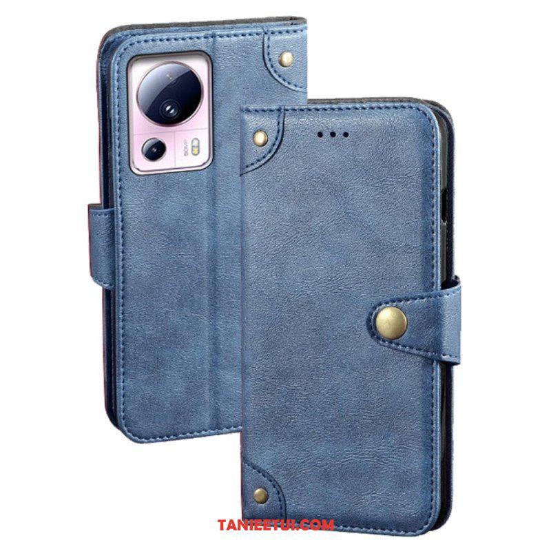Skórzany Futerał do Xiaomi 13 Lite Vintage Idewei