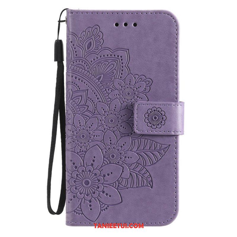 Skórzany Futerał do Xiaomi Redmi Note 10 Pro Mandala