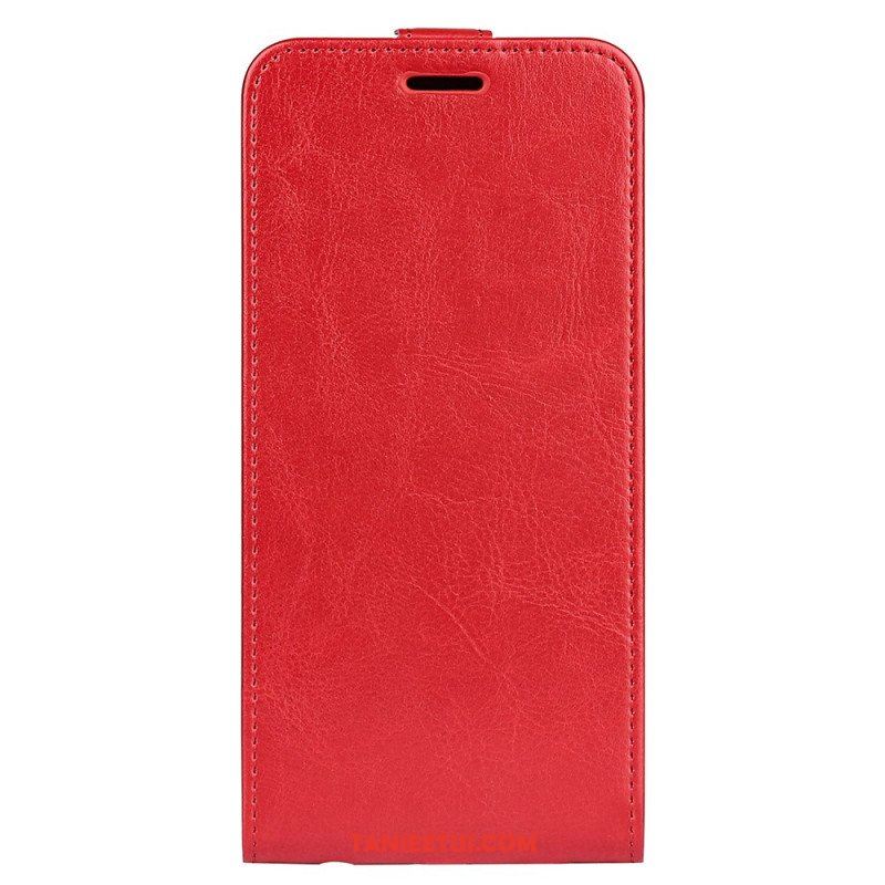 Skórzany Futerał do Xiaomi Redmi Note 11 / 11S Etui Folio Pionowa Klapa Z Efektem Skóry