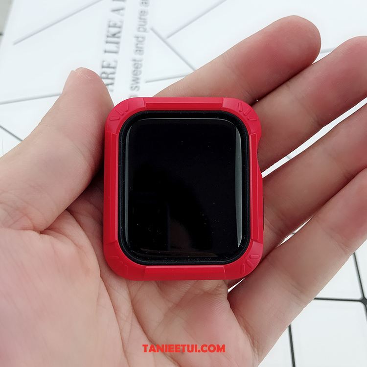 Etui Apple Watch Series 2 Czerwony All Inclusive Miękki, Futerał Apple Watch Series 2 Ochraniacz Anti-fall Silikonowe