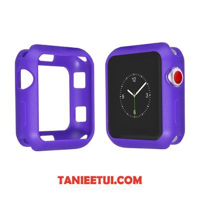 Etui Apple Watch Series 2 Miękki Purpurowy Silikonowe, Obudowa Apple Watch Series 2 Kolor Anti-fall All Inclusive