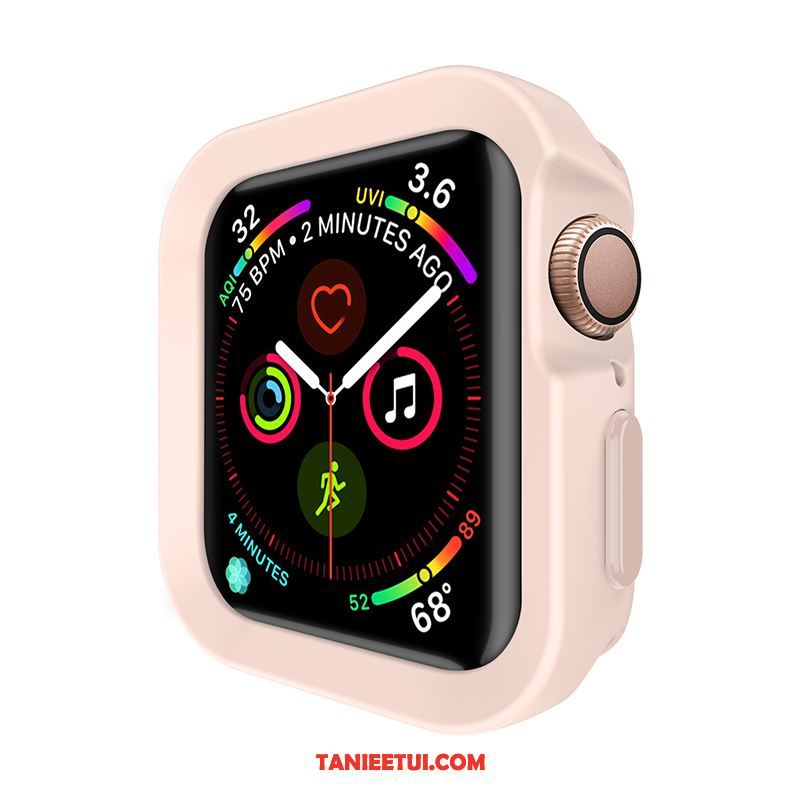 Etui Apple Watch Series 4 Sportowe Silikonowe Ochraniacz, Futerał Apple Watch Series 4 Różowe Anti-fall