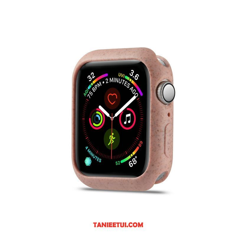 Etui Apple Watch Series 4 Tendencja Nubuku Smok, Obudowa Apple Watch Series 4 Różowe Miękki Ochraniacz