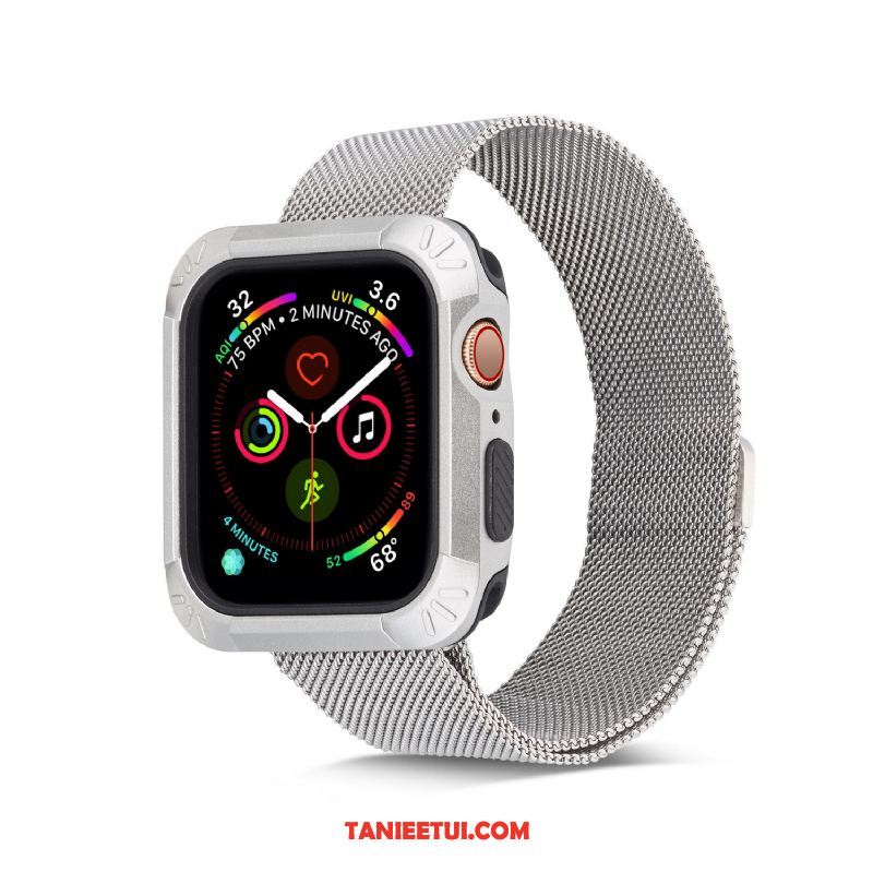 Etui Apple Watch Series 5 Miękki Poszycie Biały, Pokrowce Apple Watch Series 5 Cienka All Inclusive Ochraniacz