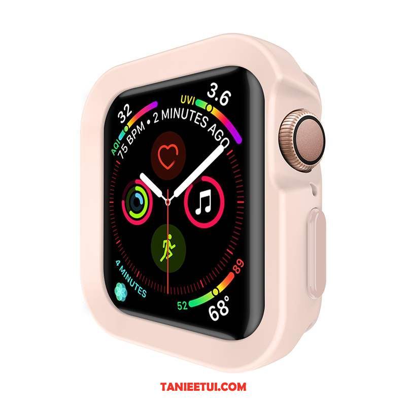 Etui Apple Watch Series 5 Różowe Czerwony Netto Lekki I Cienki, Obudowa Apple Watch Series 5 Silikonowe Ochraniacz All Inclusive