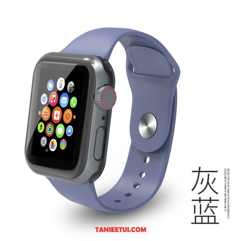 Etui Apple Watch Series 5 Tendencja Ochraniacz Moda, Pokrowce Apple Watch Series 5 Sportowe Osobowość Niebieski