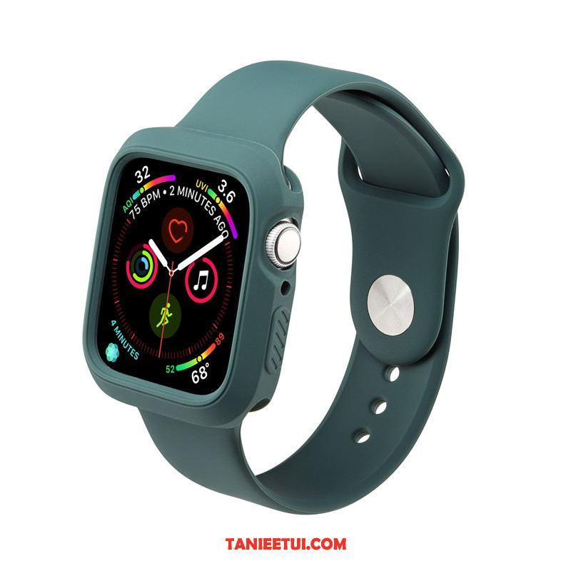 Etui Apple Watch Series 5 Zielony All Inclusive Tendencja, Obudowa Apple Watch Series 5 Sportowe Silikonowe Ochraniacz