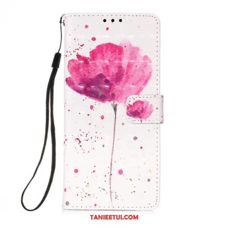 Etui Etui Folio do Samsung Galaxy A54 5G Smycz Tiger Poppy