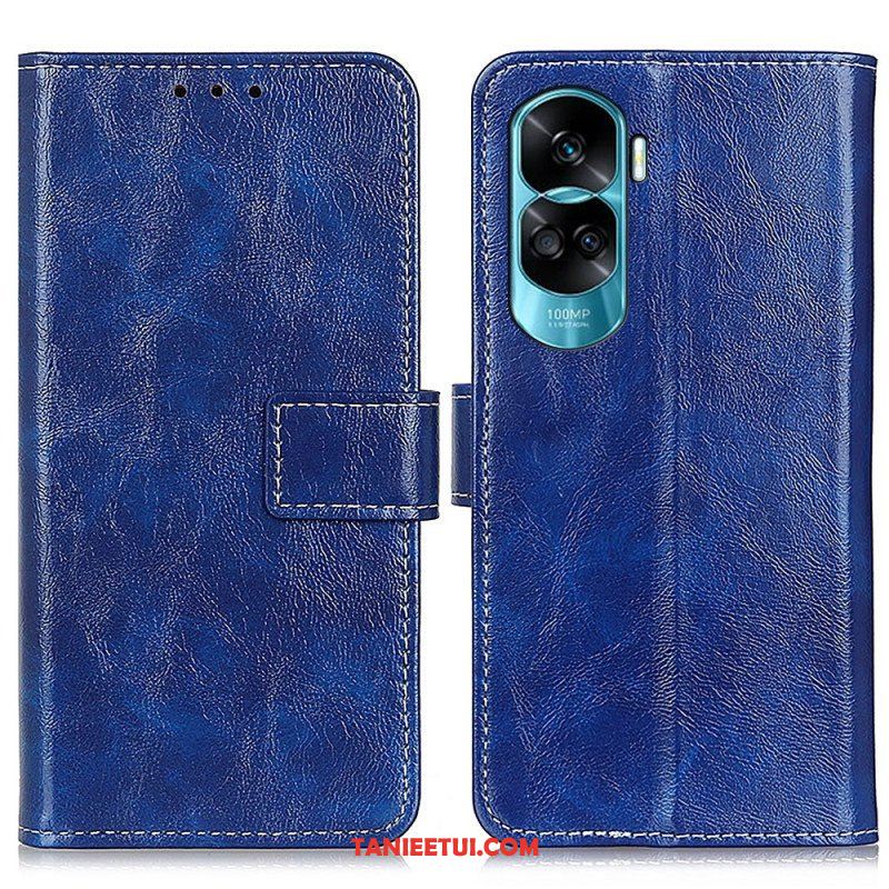 Etui Folio do Honor 90 Lite Lakierowane Z Widocznymi Szwami