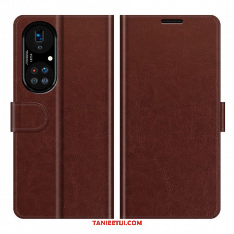 Etui Folio do Huawei P50 Pro Stylowy Skórzany Projekt