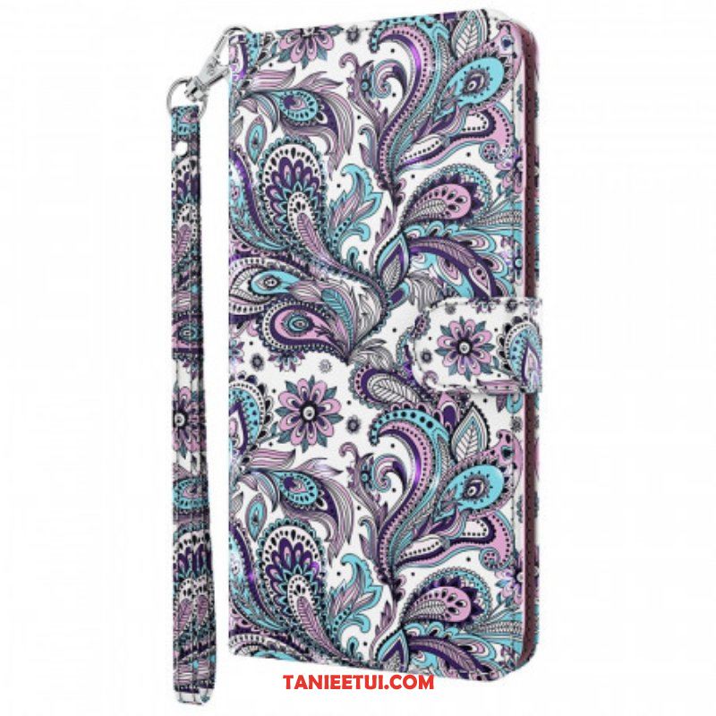 Etui Folio do Moto E40 / E30 / E20 Paisley