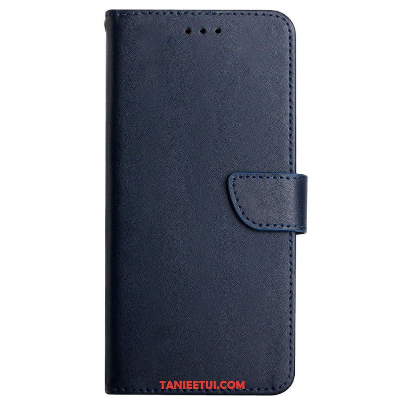 Etui Folio do OnePlus 10T 5G Prawdziwa Skóra Nappa