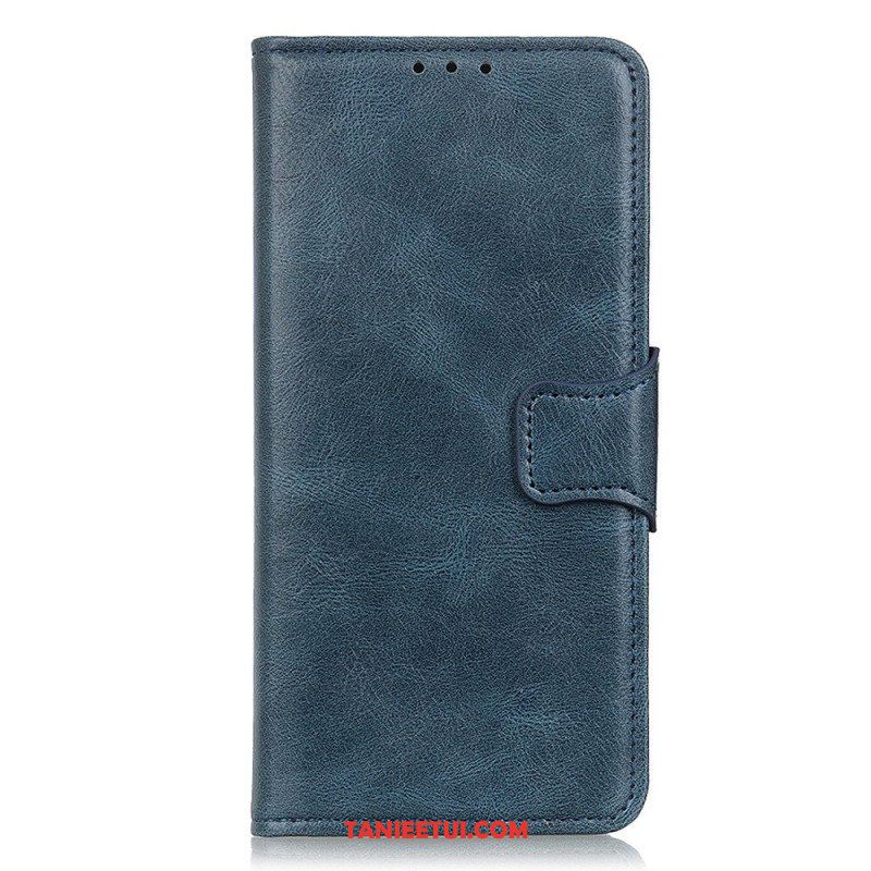 Etui Folio do OnePlus 10T 5G Stylowe Skórzane Zapięcie Dwustronne