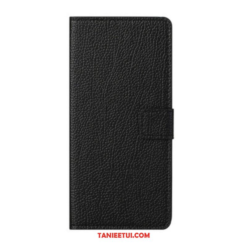 Etui Folio do OnePlus Nord 2 5G Efekt Skóry Licowej Liczi