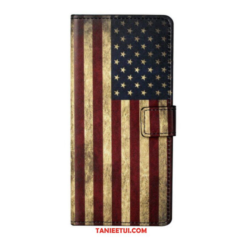 Etui Folio do OnePlus Nord 2 5G Flaga Ameryki