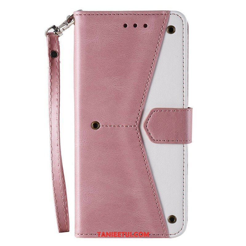 Etui Folio do OnePlus Nord 2 5G Szwy W Dotyku