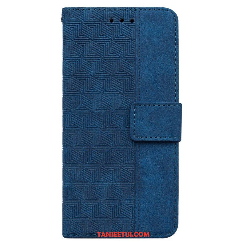 Etui Folio do OnePlus Nord CE 2 5G Przeszycia Ze Sztucznej Skóry