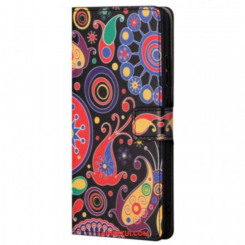 Etui Folio do Poco M4 Pro 5G Projekt Galaktyki