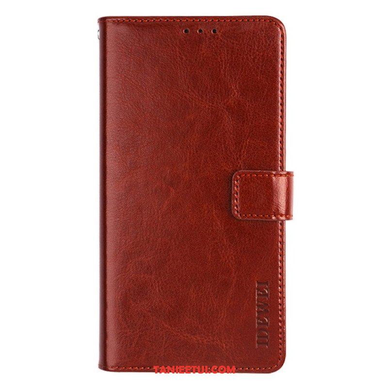 Etui Folio do Poco X4 Pro 5G Imitacja Skóry Idewei