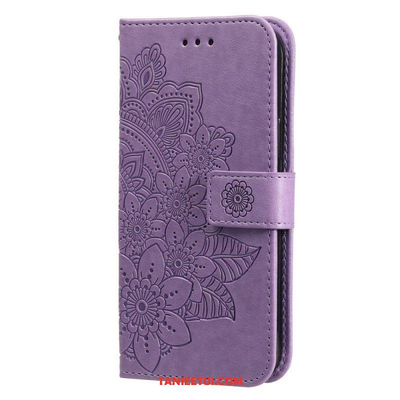 Etui Folio do Poco X4 Pro 5G z Łańcuch Paskowata Mandala