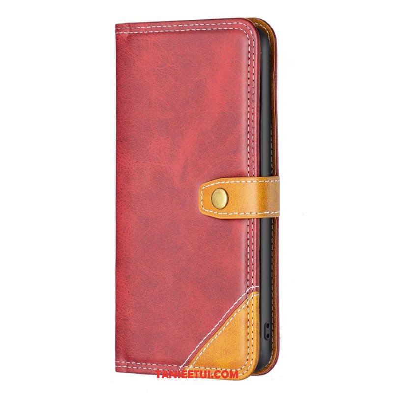 Etui Folio do Realme C35 Dwukolorowy Kolor Binfen