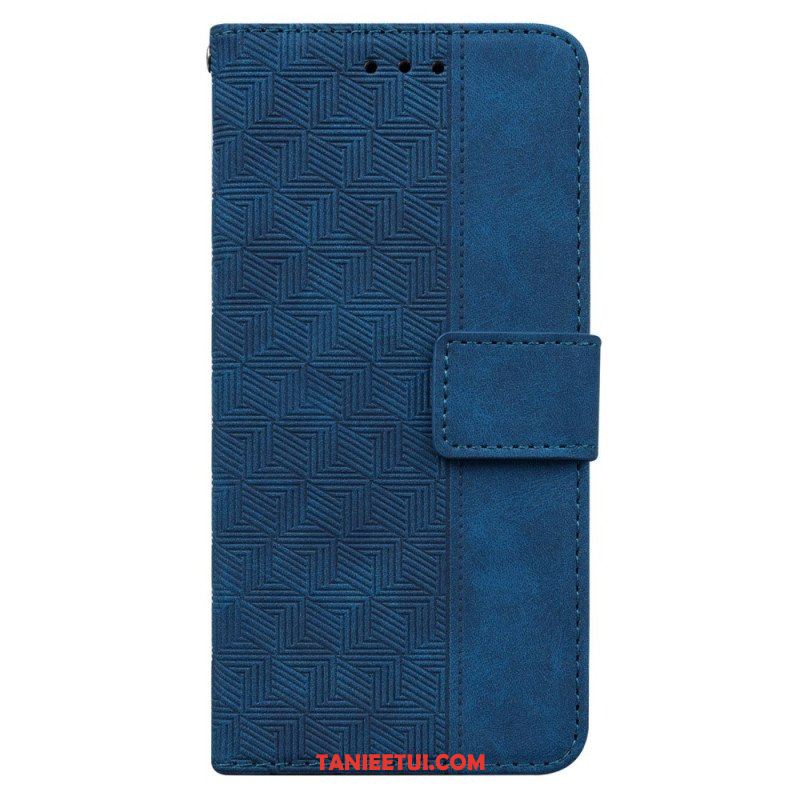 Etui Folio do Realme GT Neo 3 Wzory Geometryczne