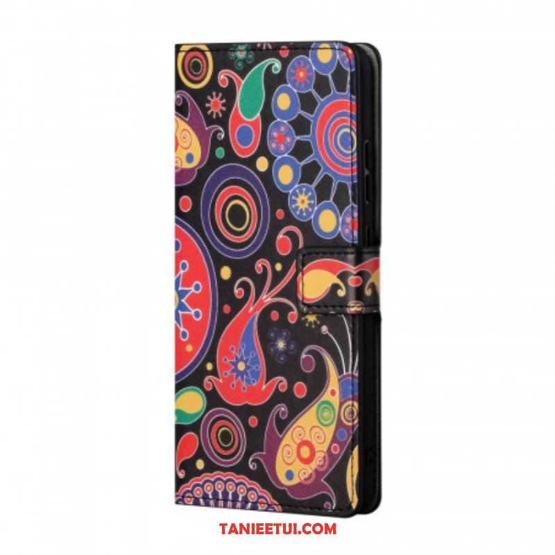 Etui Folio do Samsung Galaxy A13 5G / A04s Rysunki Galaktyk