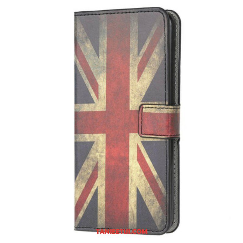 Etui Folio do Samsung Galaxy A42 5G Flaga Anglii