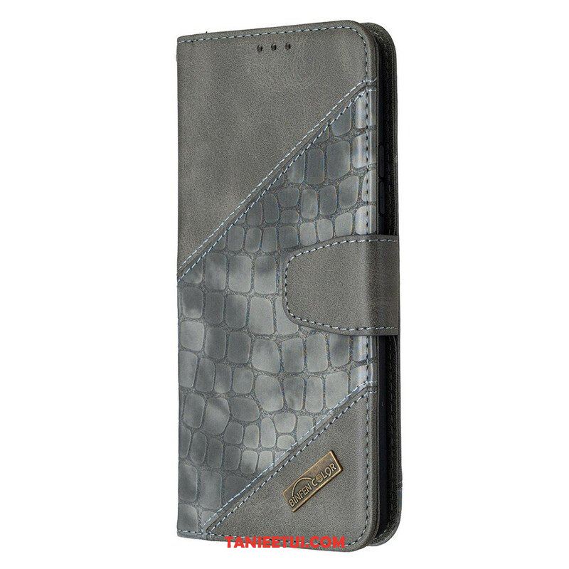 Etui Folio do Samsung Galaxy A42 5G Klasyczna Skóra Krokodyla