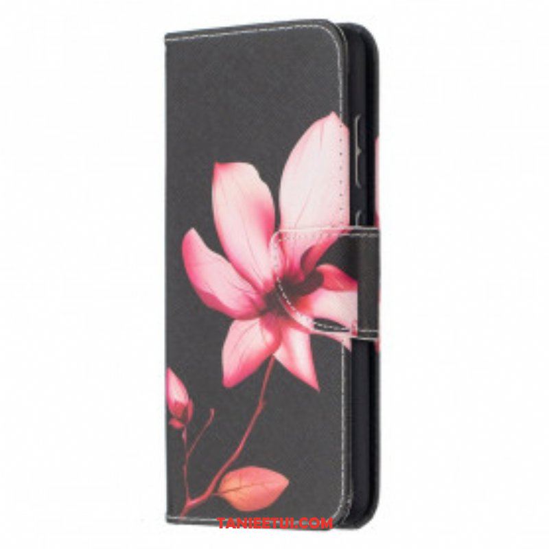 Etui Folio do Samsung Galaxy A52 4G / A52 5G / A52s 5G Różowy Kwiat