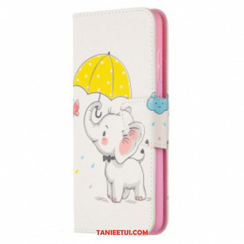 Etui Folio do Samsung Galaxy A52 4G / A52 5G / A52s 5G Słoniątko