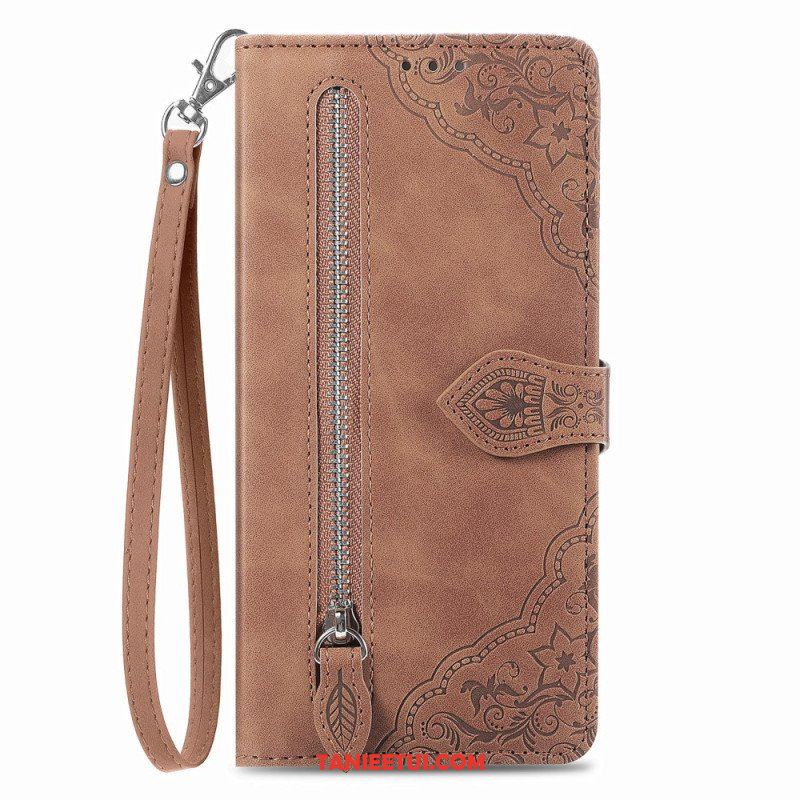 Etui Folio do Samsung Galaxy A54 5G Koronkowa Portmonetka