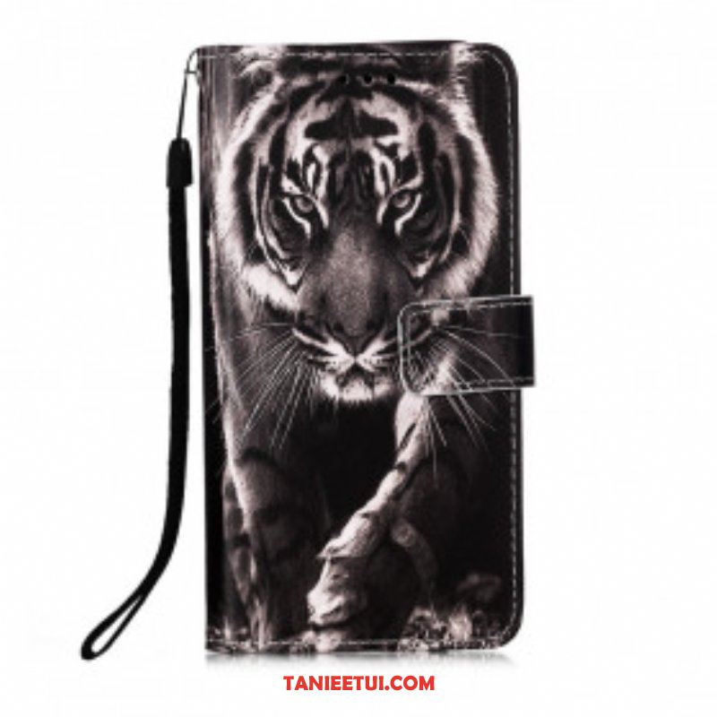 Etui Folio do Samsung Galaxy M12 / A12 Nocny Tygrys