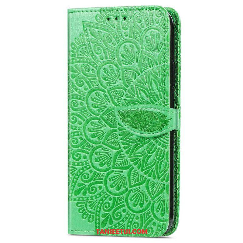 Etui Folio do Samsung Galaxy M13 Plemienne Liście